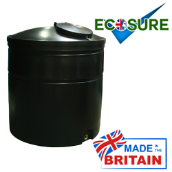 2000 Litres Water Tank - Black | UK made water tank