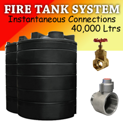 40000 Litres Fire Water System - Instantaneous Connections