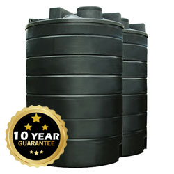 2 x 25000 Litre Water Tanks by Ecosure - UK Made