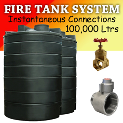 100,000 Litres Fire Water System - Instantaneous Connections