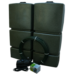 1600 Litre Easy Connect Green Marble