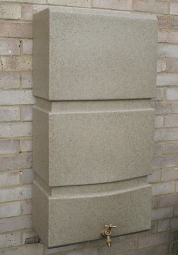 Sandstone Wall Mounted Water Butt