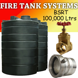 100,000 Litre Fire Water Tank System - BSRT