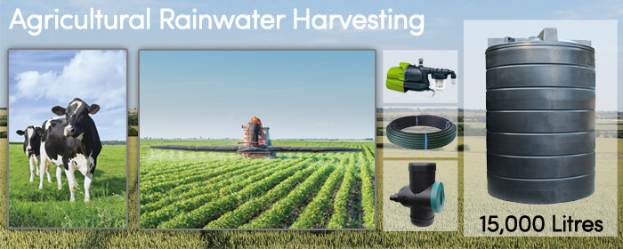 15,000 Litre Commercial Rainwater Harvesting System