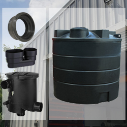 15,000 litre Commercial Rainwater Harvesting System