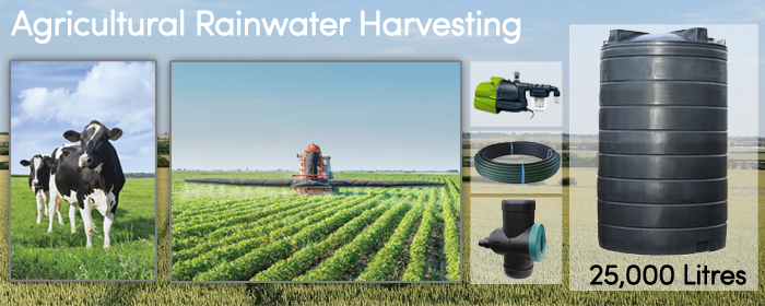25,000 Litre Agricultural Rainwater Harvesting System
