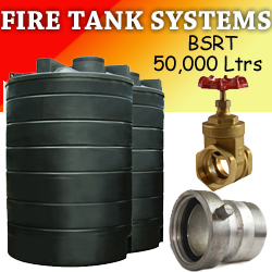50,000 Litre Fire Water Tank System - BSRT
