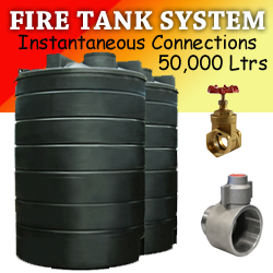 50000 Litres Fire Water System