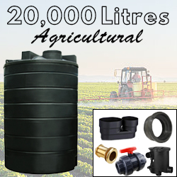 20,000 litre Agricultural Rainwater Harvesting System