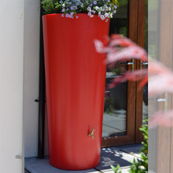 Big City Water Butt Planter - Red