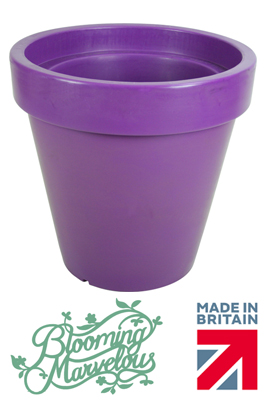 Large Planter - Purple Classic- Blooming Marvelous