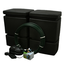 Rainwater Harvesting System Black1050 Litres