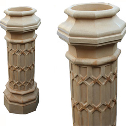 Column Planter Mediterranean Sandstone 