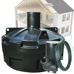 Easy HYDRO Rainwater Harvesting System 3500 litre