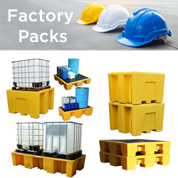 Factory Packs Spill Containment
