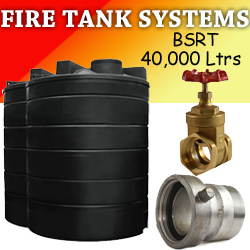 40,000 Litre Fire Water Tank System - BSRT