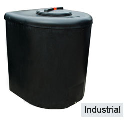 Industrial Water Tank 1000 Litres D Shape
