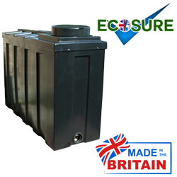 1000 Litres Insulated Water Tank - Black