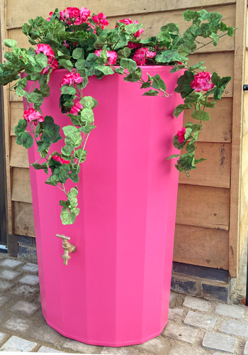 Midi Metropolitan Water Butt Planter - Pink (Temporary out of stock)