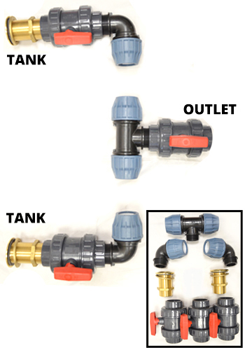 Water Tank Outlet