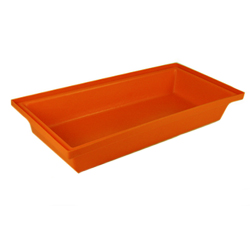 Dog Bath In Orange Small