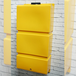 Water Butt Wall Mounted Yellow