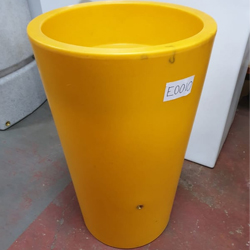 City Water Butt Planter Yellow E0010