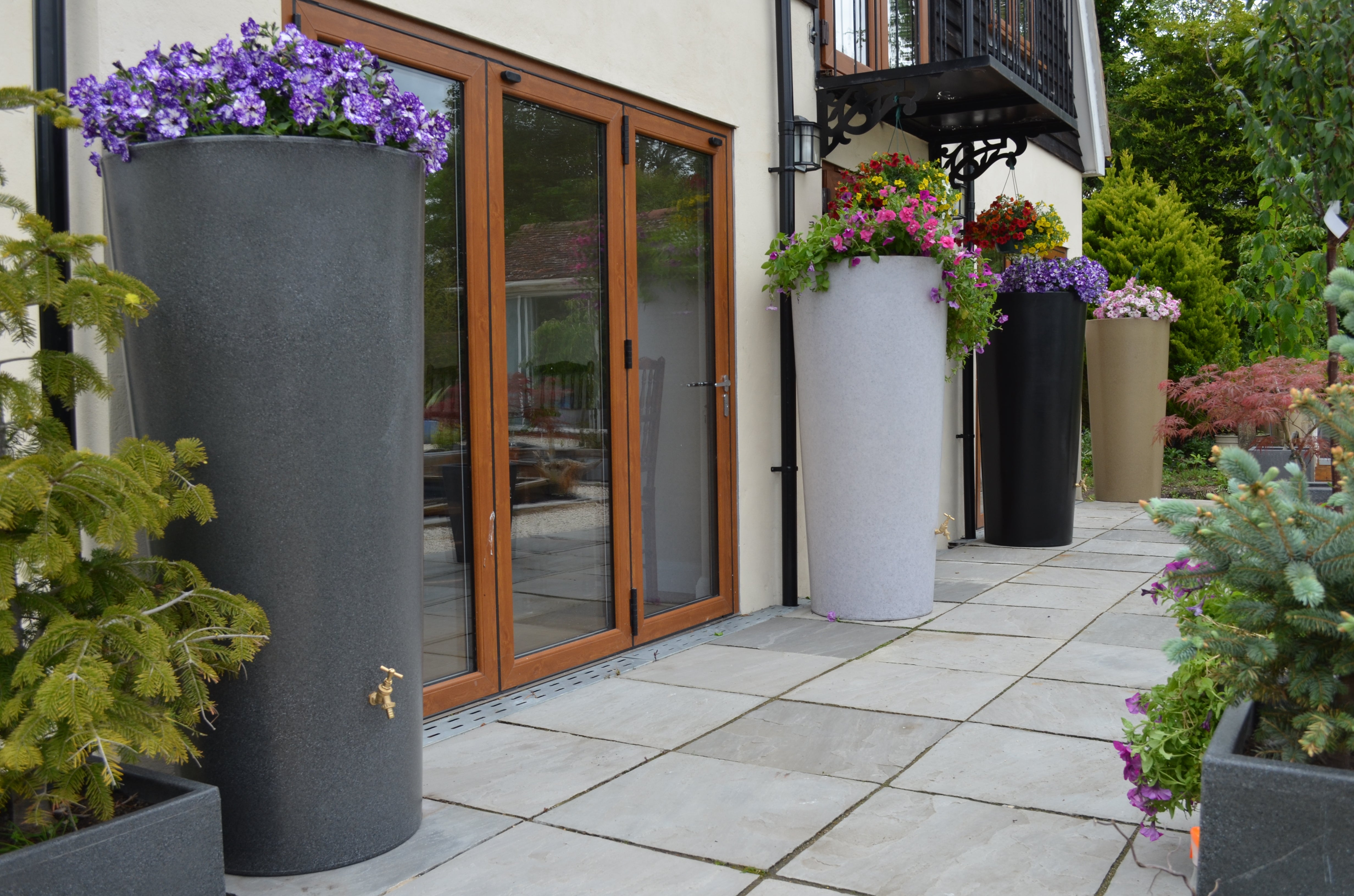 Big City Water Butt Planters