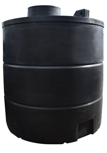 10000 Litre Cylindrical Tall Potable Water Tank - WRAS Approved