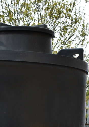 10000 Litre Cylindrical Tall Potable Water Tank - WRAS Approved