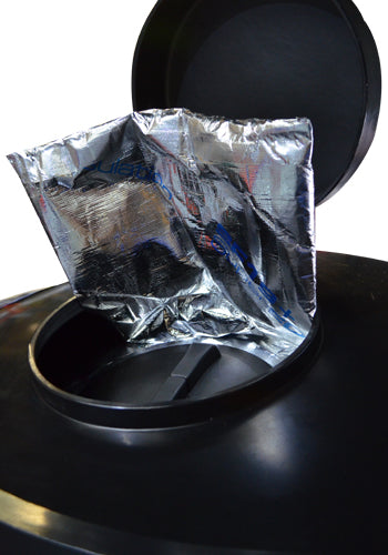 5100 Litre Cylindrical Insulated Water Tank - Non Potable - Black