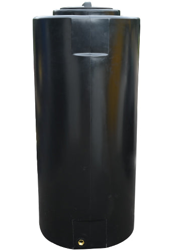 1900 Slimline Water Tank Black