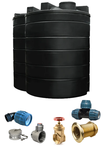 40,000 Litre Fire Tank System - Instant Connect