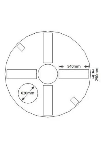 2 x 25,000 Litre Industrial Water Tanks