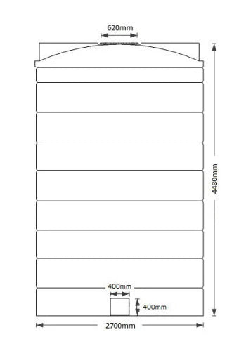 Commercial Water Tank 25,000 Litres
