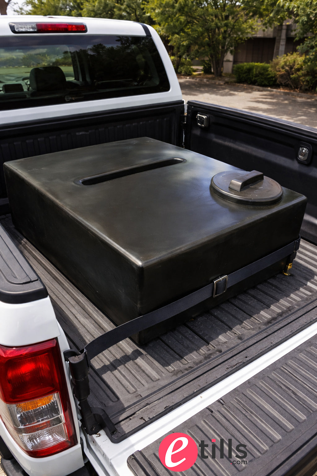 250 Litre Black Water Tank Layflat