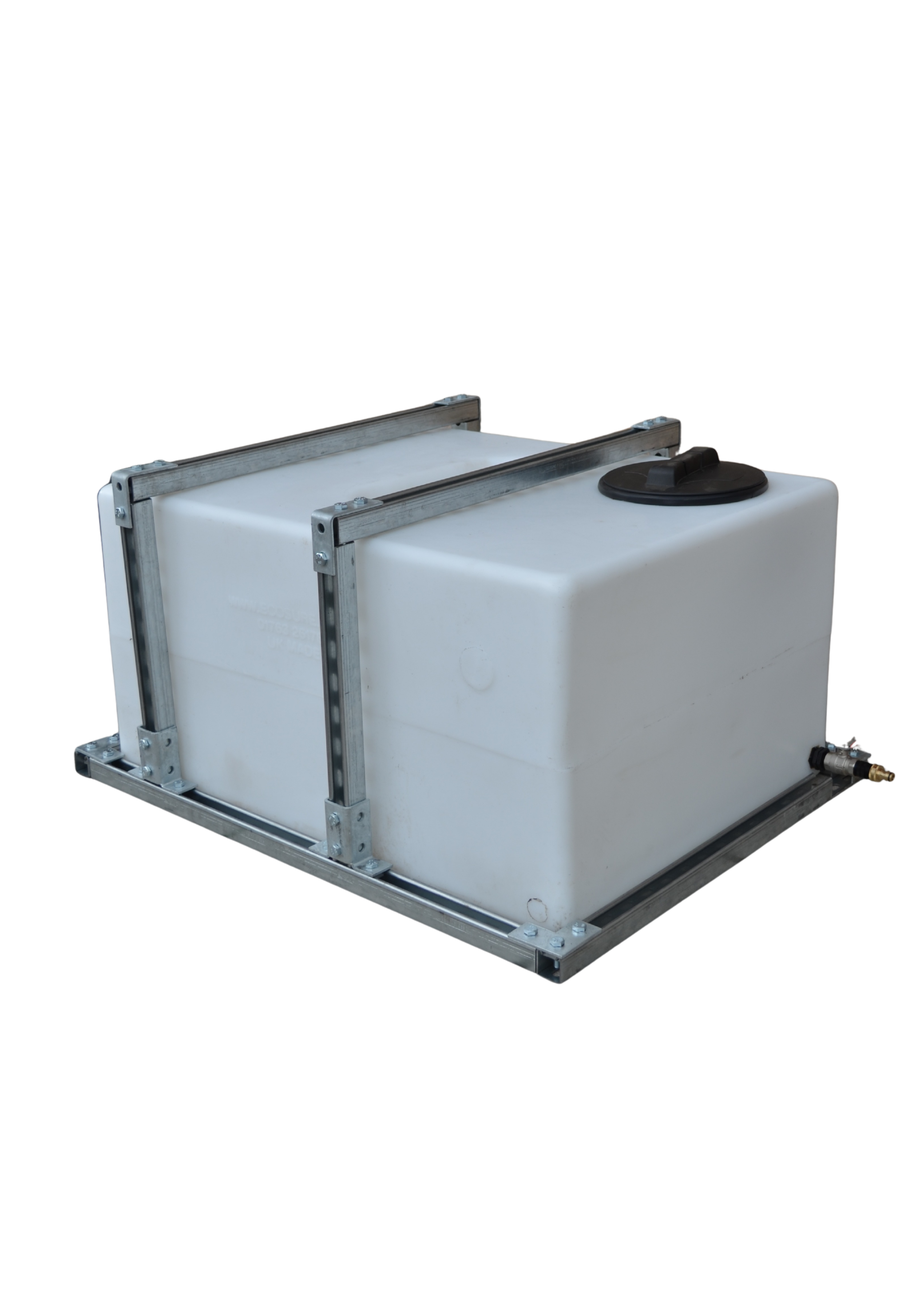 350 Litre Car Valeting Baffled Layflat Water Tank, Frame & Kit