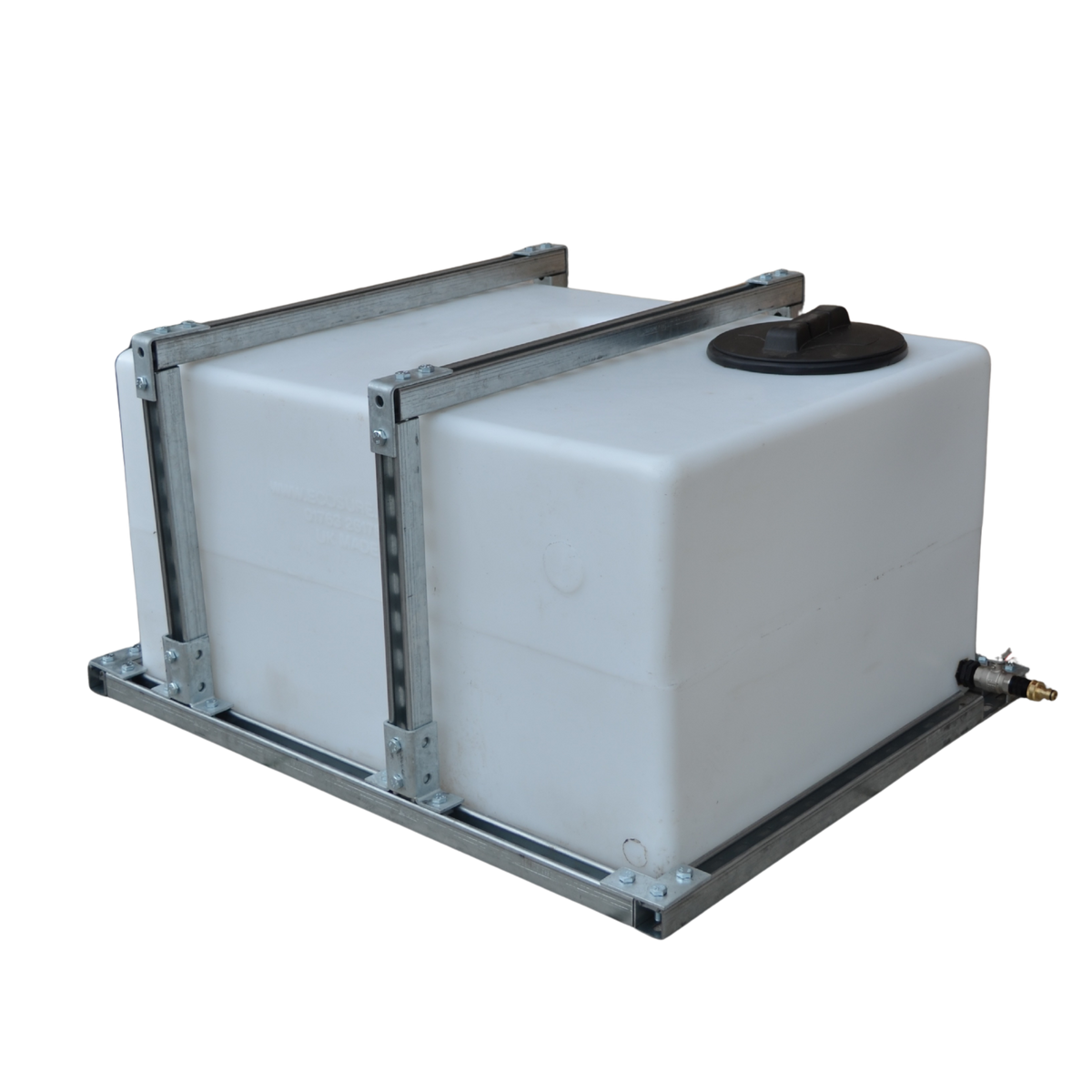 350 Litre Flat Water Tank Frame Vehicle Mounting Kit (Frame only ...