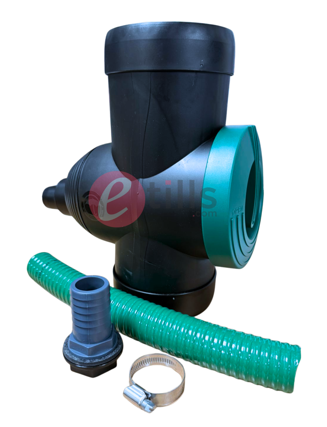 Downpipe Filter Diverter - Black