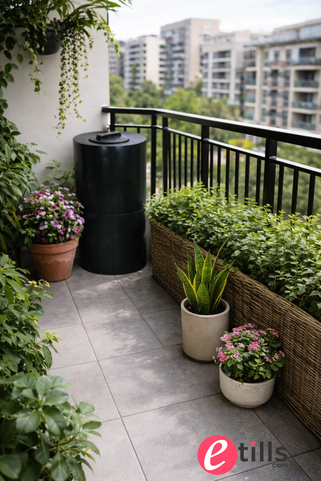 Cylindrical Water Storage Tank 150 Litres