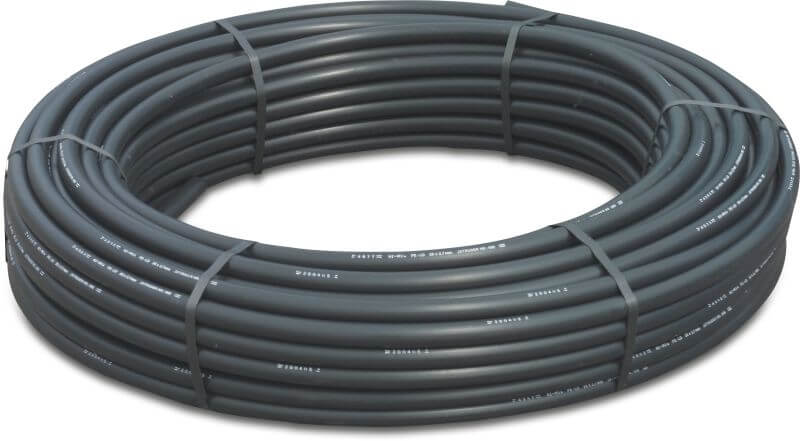 Pressure Water Pipe PE40 50 mm x 4,5 mm plain 5bar black 100m