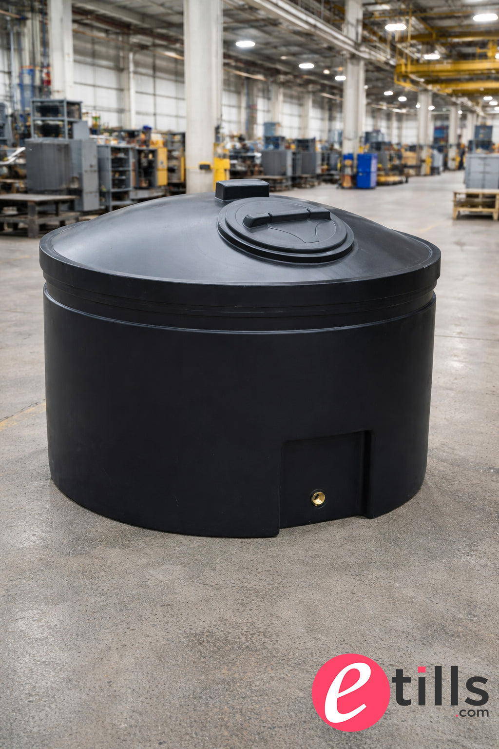 900 Litre Potable Water Tank Black