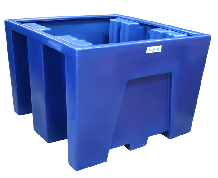 IBC Bund Pallet Blue - c/w Premium Cover