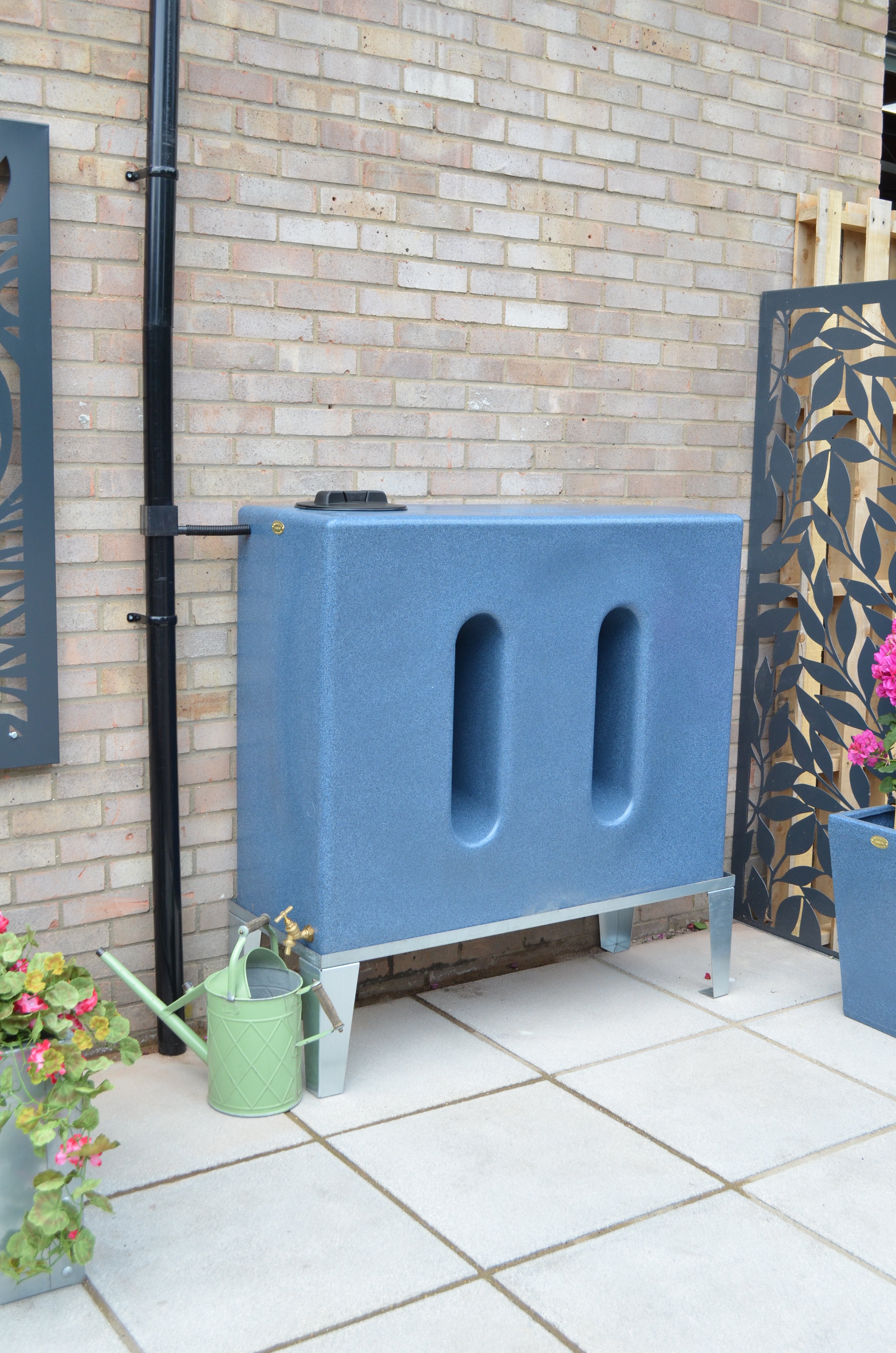 500 Litre Water Butt V1 - Blue Marble