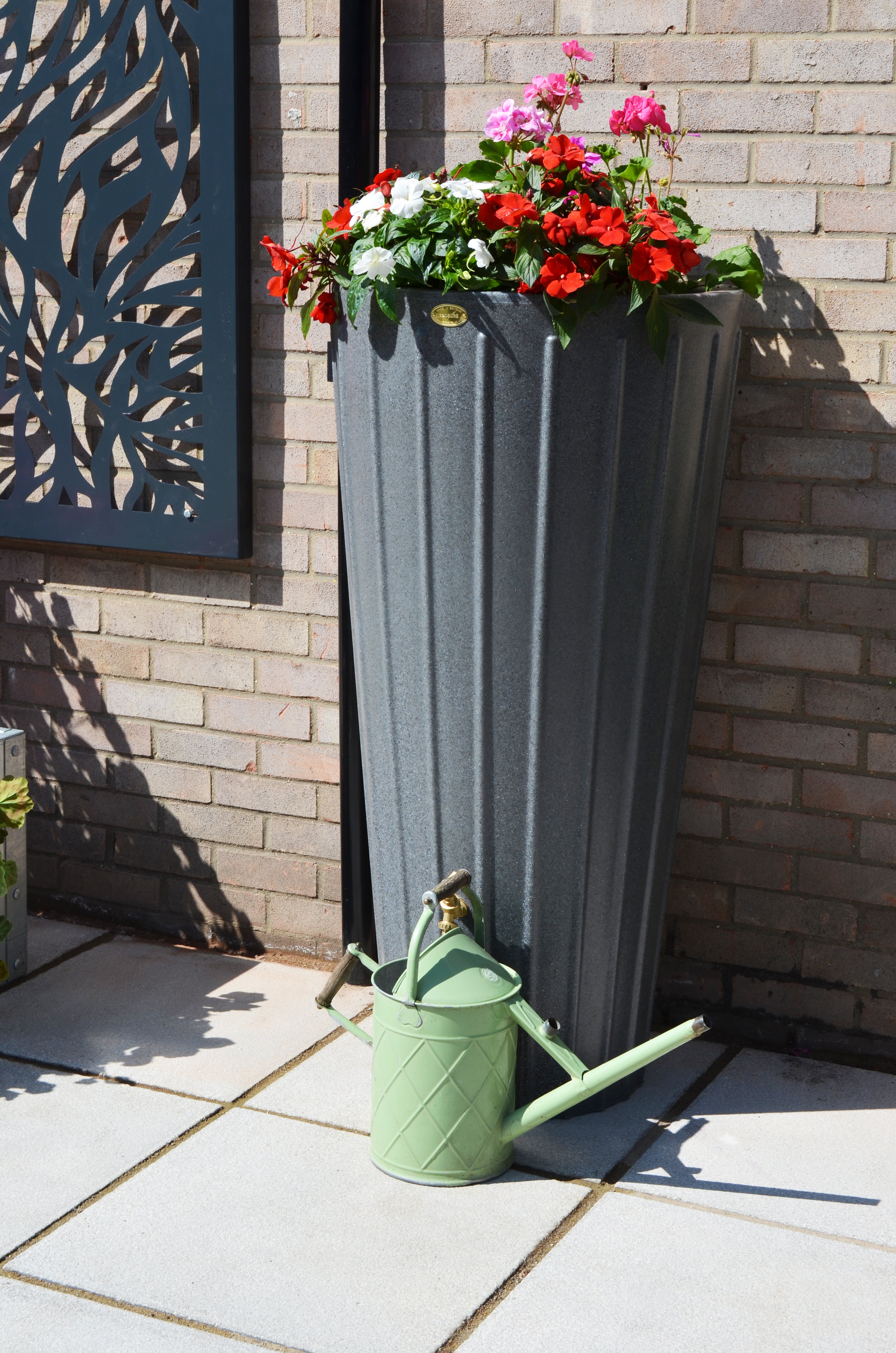 Cosmo 200 Litre Water Butt Planters - Millstone