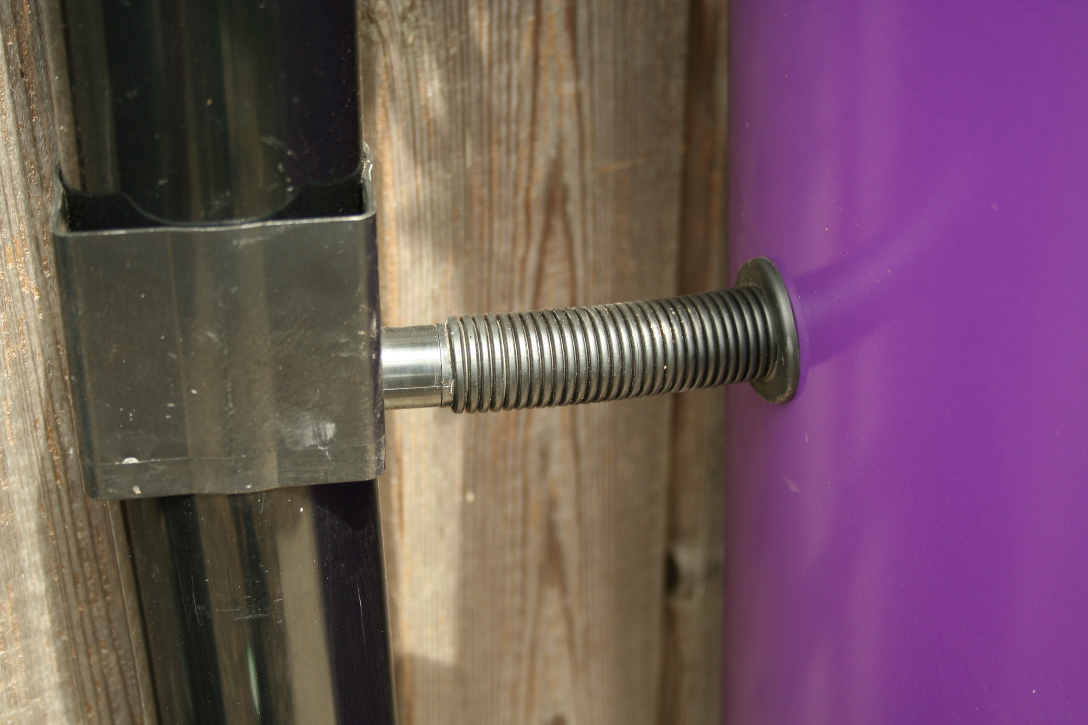 180 Litres Water Butt Planter Purple - The City