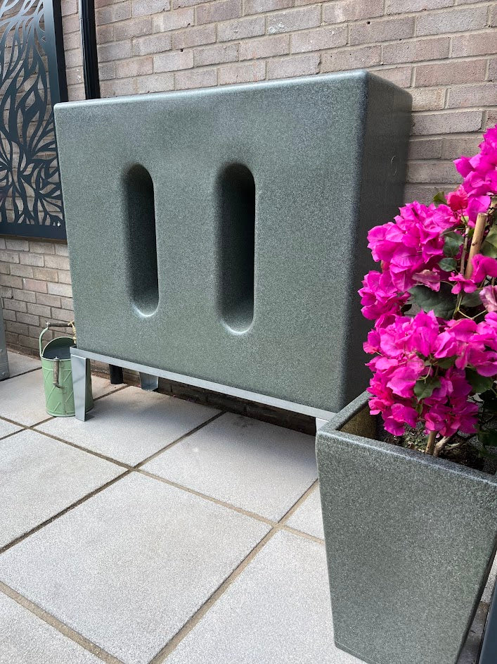 500 Litre Water Butt V1 - Green Marble