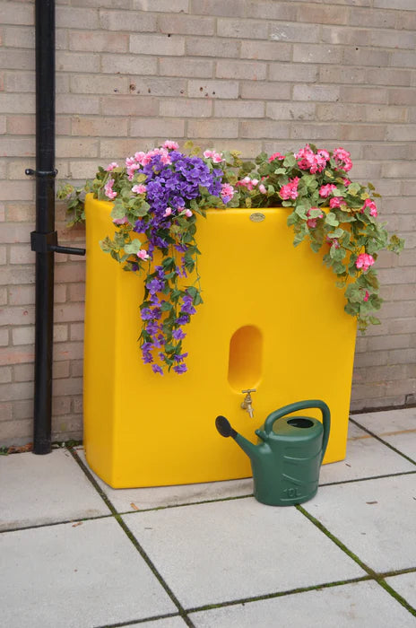 Oasis Water Butt Planter In Yellow