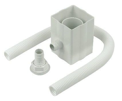 Standard Rainwater Downpipe Diverter (White)