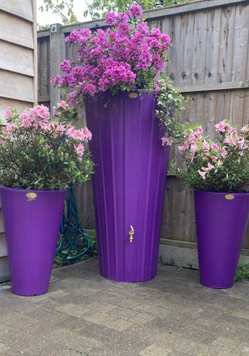 purple outdoor plant pots Ashwell Garden Planter In Purple – Etills.com
